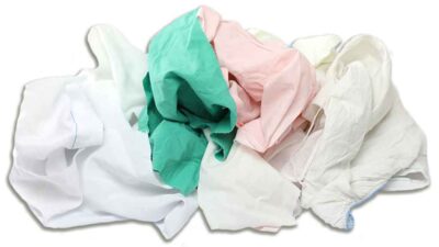 Reclaimed Colored Sheet Rags - Rags